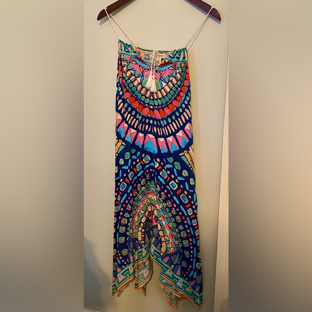 Women’s Bohemian dress - Multicolor Print